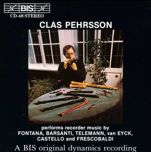 Pehrsson / Theorbo /ericson / Ohrwall - Sonatas By Fontana Barsanti / Telemann / Eyck - Music CD