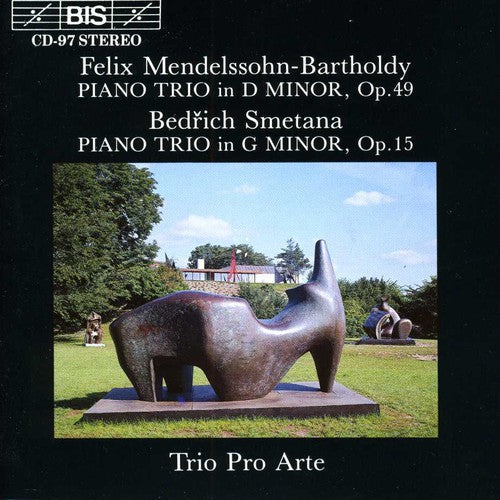 Mendelssohn / Smetana / Trio Pro Arte - Piano Trio In D - Music CD