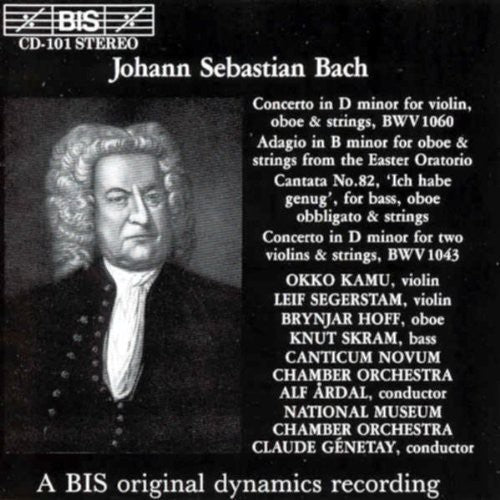Bach / Skram / Hoff / Genetay - Concerto In D Minor / Adagio - Music CD