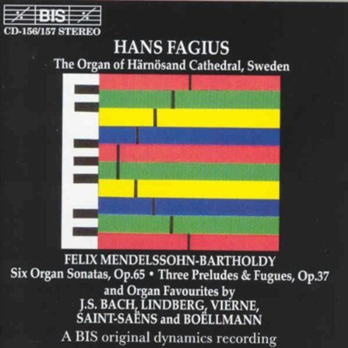 Fagius / Boellman - At The Organ Of Harnosand Cathedral Sweden - Music CD