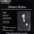 Brahms / Henkel / Westenholz - Cello Sonatas - Music CD