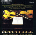 Brahms / Westenholz / Sparf - Violin Sonatas - Music CD