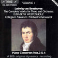 Beethoven / Schonwandt / Collegium Musicum - Piano Concertos 2 & 4 - Music CD