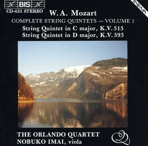 Mozart / Imai / Orlando Quartet - String Quintet 1 In C - Music CD