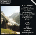 Mozart / Imai / Orlando Quartet - String Quintet 2 In G - Music CD