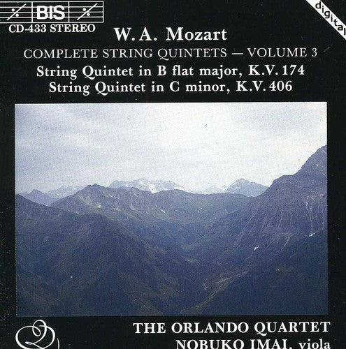 Mozart / Imai / Orlando Quartet - String Quintets 3 - Music CD