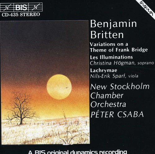 Britten / Hogman / Sparf / Csaba / Nsco - Frank Bridge Theme Variation - Music CD