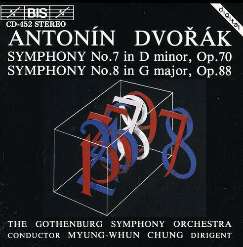 Dvorak / Chung / Gothenburg Symphony Orchestra - Symphony 7 In D Op70 - Music CD