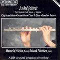 Jolivet / Wiseler / Pontinen - Complete Flute Music 1 - Music CD