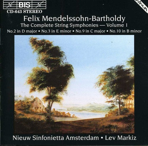 Mendelssohn / Markiz / Nieuw Sinfonietta Amsterdam - Complete String Symphonies 1 - Music CD