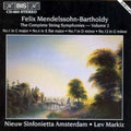 Mendelssohn / Markiz / Nieuw Sinfonietta Amsterdam - Complete String Symphonies 2 - Music CD