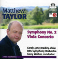 Taylor / Bradley / Bbc Symphony Orchestra / Walker - Viola Concerto / Symphony No 2 - Music CD