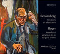 Martin Souter - Schoenberg & Reger - Music CD