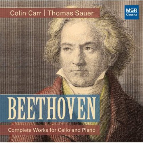 Beethoven / Carr / Sauer - Complete Works For Cello & Piano - Music CD