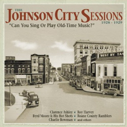 Johnson City Sessions 1928-29 / Various - Johnson City Sessions 1928-29 / Various - Music CD
