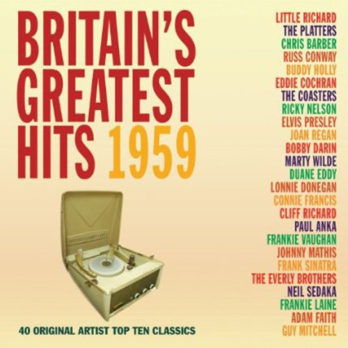 Britain's Greatest Hits 1959 / Various - Britain's Greatest Hits 1959 / Various - Music CD