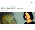 Aperghis / Grisey / Sciarrino / Zimmerman - Works For Viola Solo - Music CD