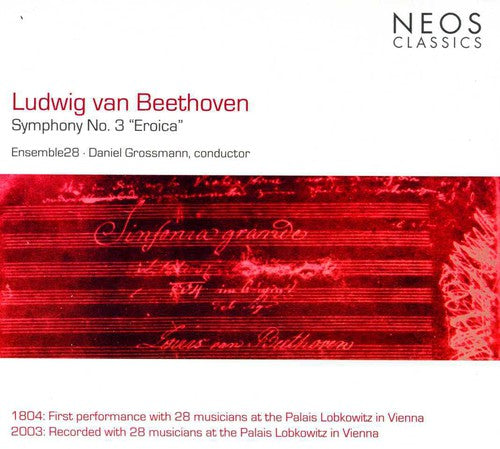 Beethoven / Laflamme / Marsh / Grossmann - Symphony 3 Eroica In E Flat Major Op 55 - Music CD
