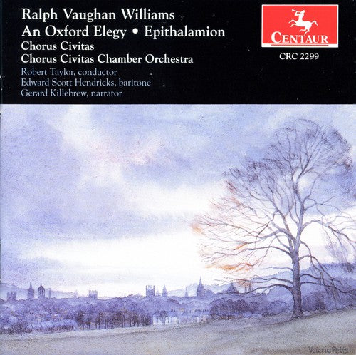 Vaughan Williams,ralph - Oxford Elegy Epithalam - Music CD