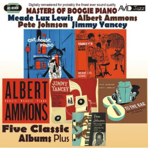 Lewis,meade Lux / Ammons,albert / Johnson,pete - Masters Of Boogie Piano - Music CD
