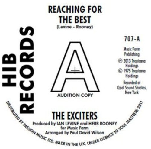 Exciters - Reaching For The Best - Vinyl Record