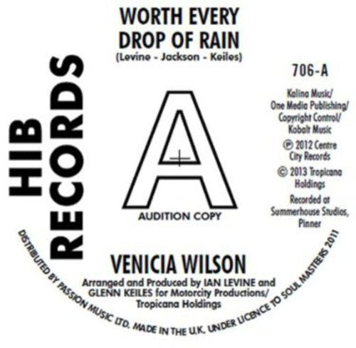Wilson,venica - Worth Every Drop Of Rain - Vinyl Record