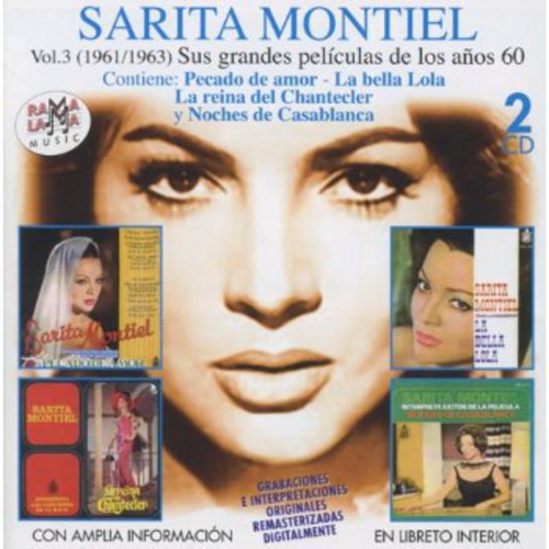 Montiel,sara - Vol. 3-1961-63 Sus Grandes Peliculas De Los 60 - Music CD