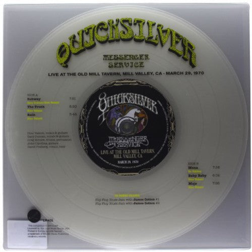 Quicksilver Messenger Service - Live At The Old Mill Tavern Mill Valley Ca - March - Vinyl Record