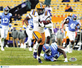 Kayshon Boutte LSU Tigers Signed Football 8x10 Photo