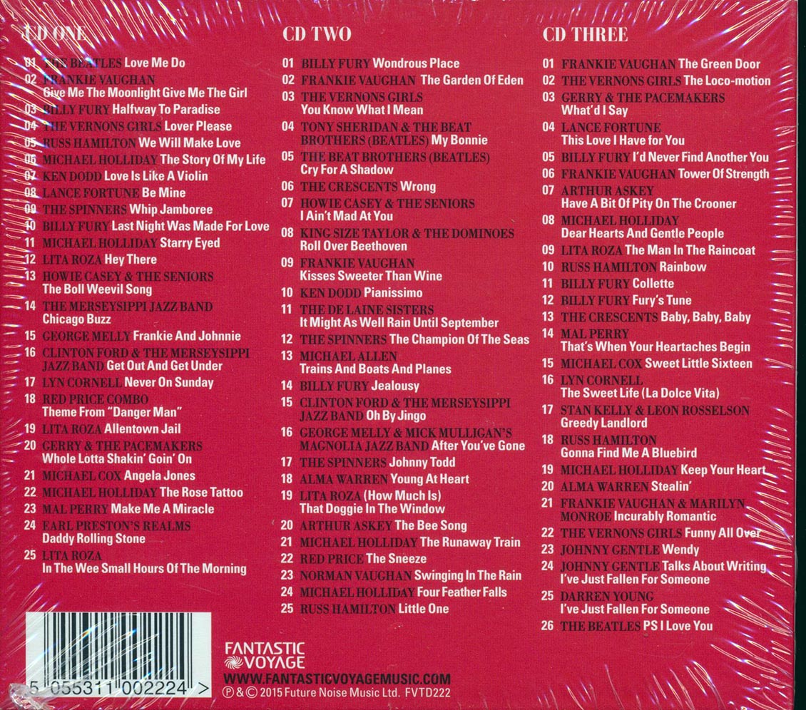Various - Liverpool Sounds: 75 Classics From The Singing City (76 tracks) (3xCD) Music CD