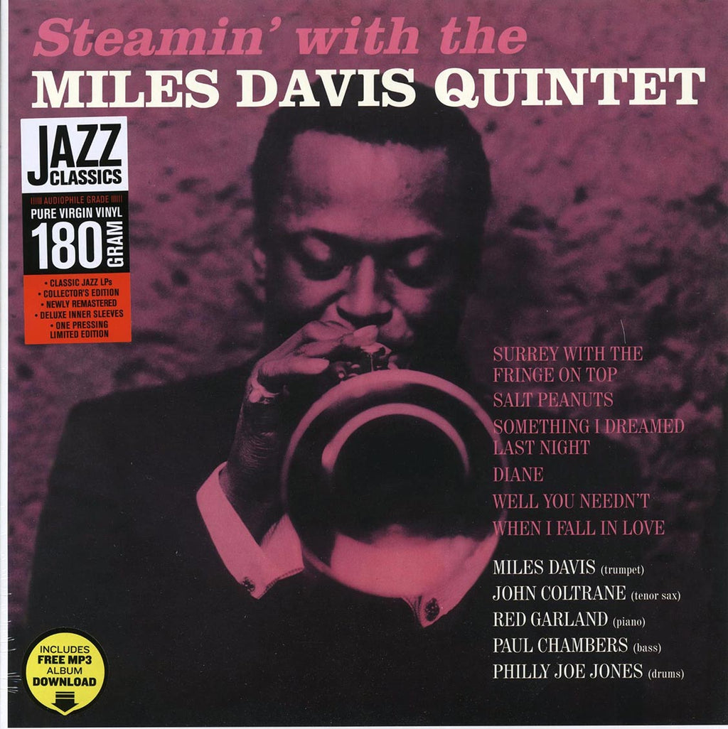 Miles Davis Quintet - Steamin' With Miles Davis Quintet (ltd. ed.) (incl. mp3) (180g) Vinyl Record