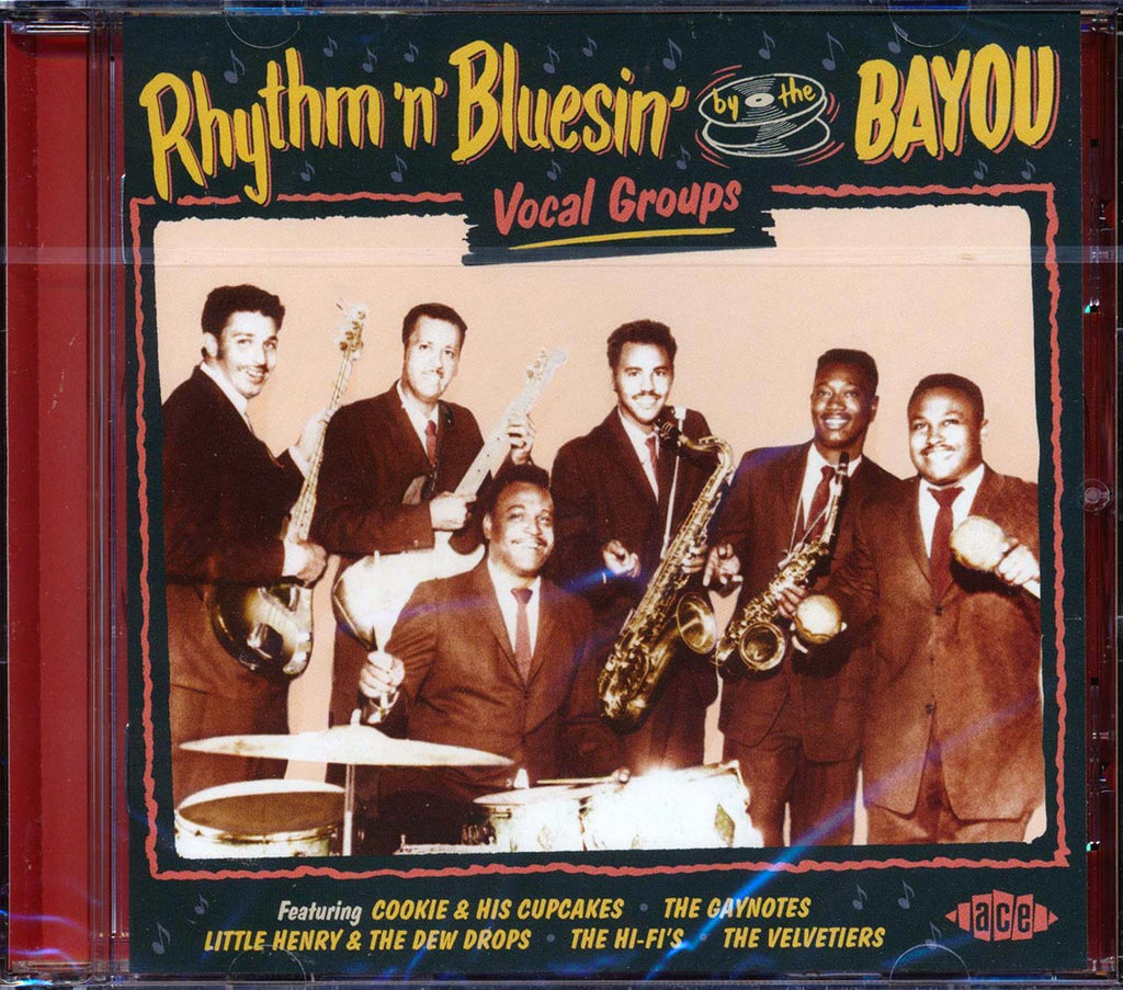 Various - Rhythm 'N' Bluesin' By The Bayou: Vocal Groups (28 tracks) Music CD