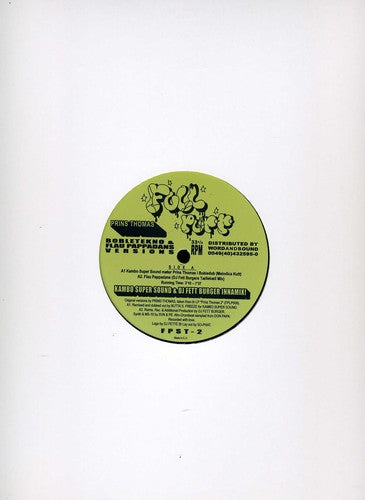 Prins Thomas - Bobletekno & Flau Pappadans Versions - Vinyl Record