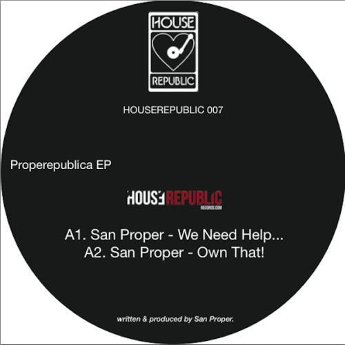 Proper,san - Properepublica - Vinyl Record