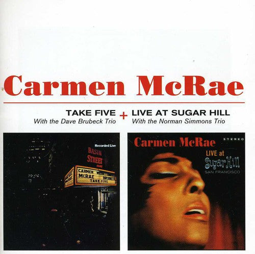 Mcrae,carmen - Take Five / Live At Sugar Hill - Music CD