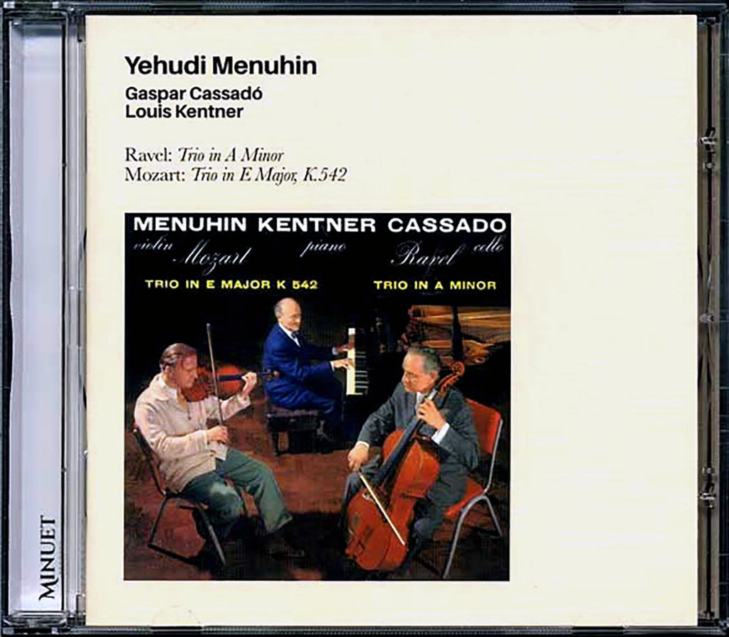 Yehudi Menuhin - Trio In A Minor + Trio In E Major, K. 542 (ltd. ed.) (incl. large booklet) (remastered) Music CD