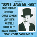 Don't You Leave Me Here New York 3 / Various - Don't You Leave Me Here New York 3 / Various - Music CD