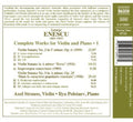 Ensecu / Strauss / Poletaev - Complete Works For Violin & Piano - Music CD