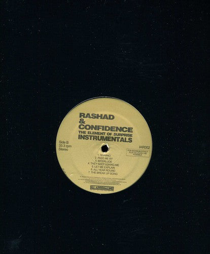 Rashad & Confidence - Element Of Surprise (instrumentals) - Vinyl Record