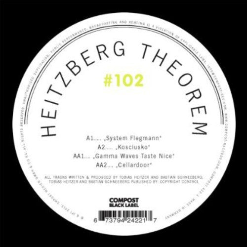 Heitzberg Theorem - Compost Black Label 102 - Vinyl Record