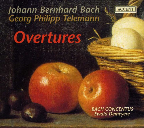 Bach / Telemann / Bach Concentus / Demeyere - Overture In D Major / Overture In G Minor - Music CD