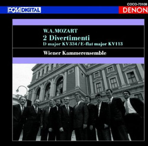 Wiener Kammer Ensemble - Mozart: 2 Divertimenti K. 334 (320b) - Music CD