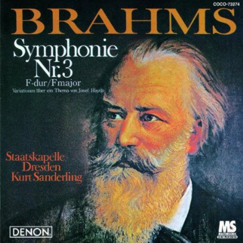 Sanderling,kurt - Brahms: Symphonie Nr. 3/haydn Variationen - Music CD
