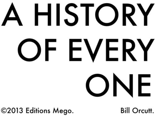 Orcutt,bill - History Of Every One - Music CD