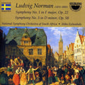 Norman / Eichenholz / Nat'l So Of South Africa - Symphonies 1 & 3 - Music CD