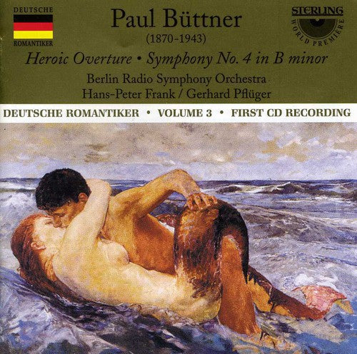 Buttner / Frank / Pfluger / Brso - Heroic Overture / Symphony 4 In B Minor - Music CD