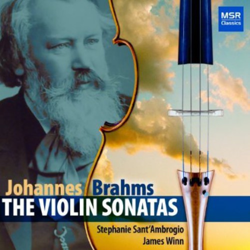 Brahms / Winn / Sant Ambrogio - Violin Sonatas - Music CD