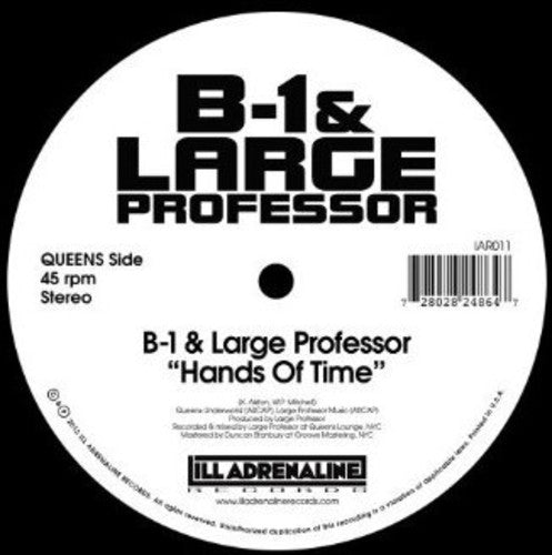 B-1 & Large Professor / O.c. & The Beatminerz - Hands Of Time B/w Spitgame - Vinyl Record