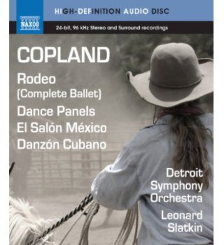 Copland / Slatkin / Detroit Symphony Orchestra - Rodeo / Dance Panels / El Salon Mexico - Blu-ray Audio