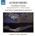 Schoenberg / Sherry,fred - Verklarte Nacht / String Quartet No 1 - Music CD